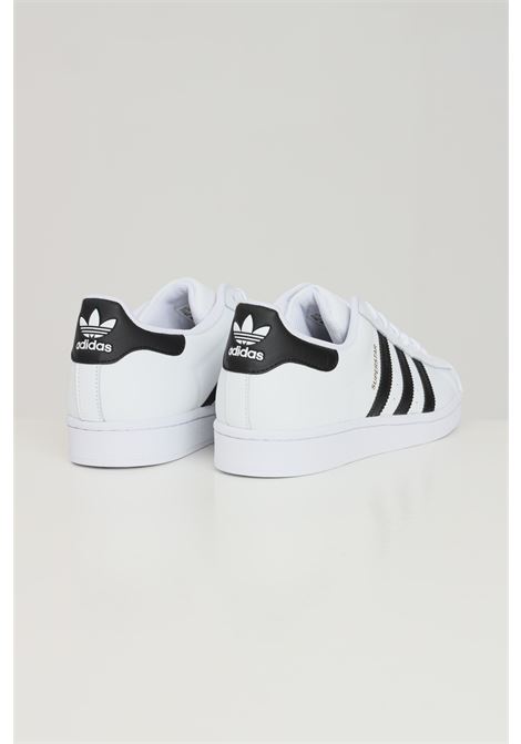 SUPERSTAR men's black and white sneakers ADIDAS ORIGINALS | EG4958.